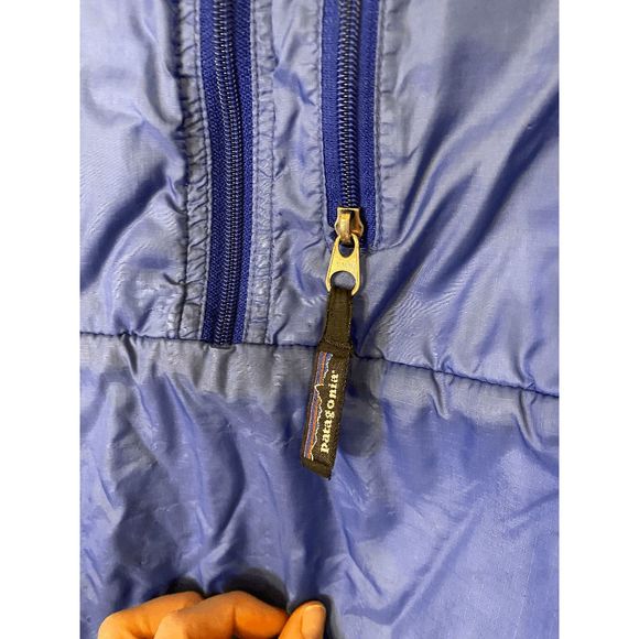 Patagonia Puff Ball Vest Blueberry Bright Purple Puffball Size Medium - Picture 4 of 6